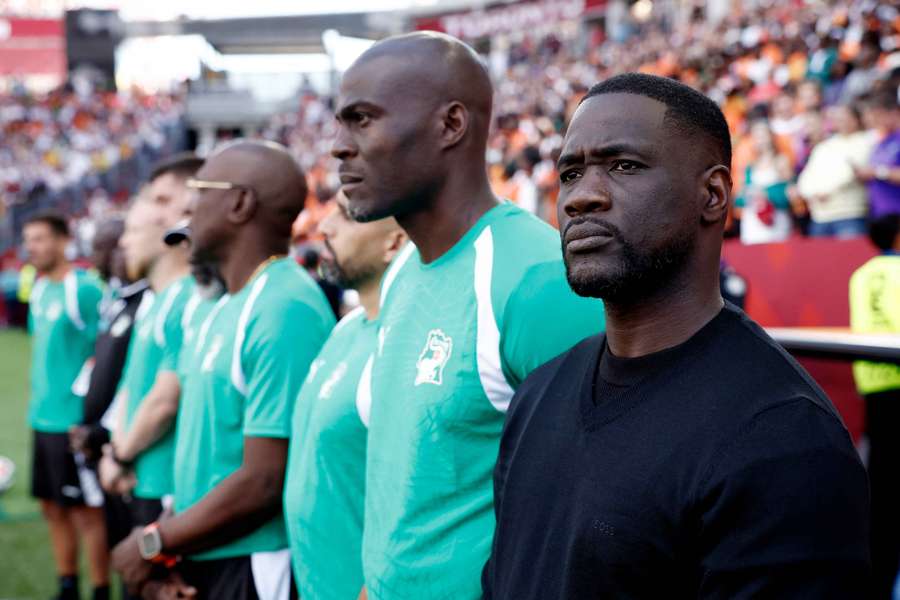 Ivory Coast head coach Emerse Fae. Ivory Coast head coach Emerse Fae.