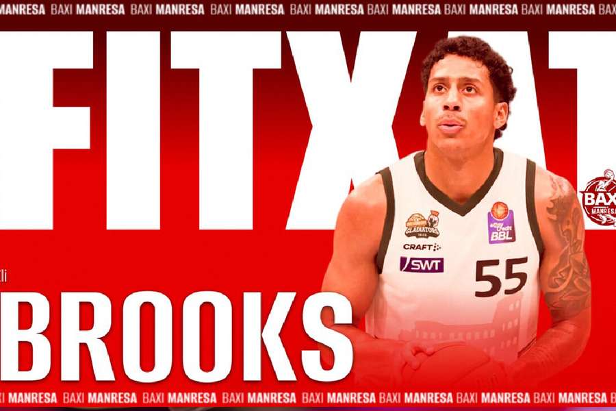 Eli Brooks, nuevo jugador del Manresa Eli Brooks, nuevo jugador del Manresa