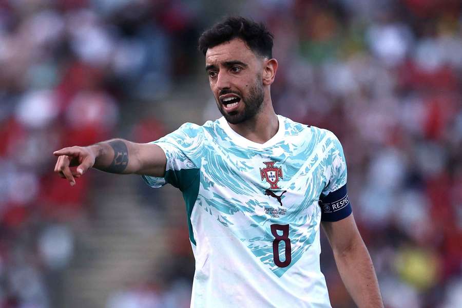 Bruno Fernandes é um dos principais nomes da seleção de Portugal Bruno Fernandes é um dos principais nomes da seleção de Portugal