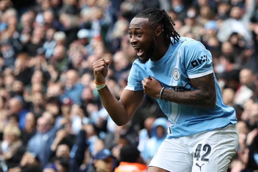 Semenyo has played for Bournemouth and Manchester City in the Premier League this season