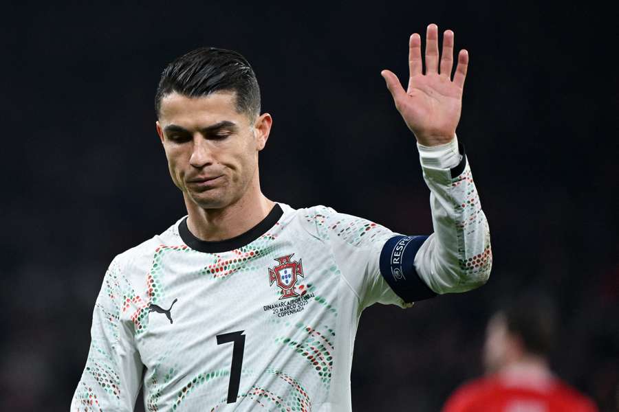Portugal de CR7 perdeu para Dinamarca na ida