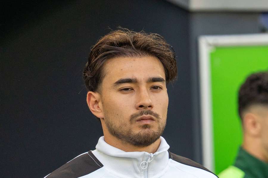 Jens Castrop with Borussia Monchengladbach