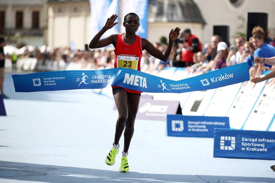 Kenijczycy zdominowali krakowski maraton. Ponad pięć tysięcy uczestników