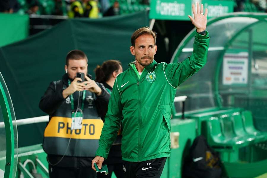 João Pereira, treinador do Sporting