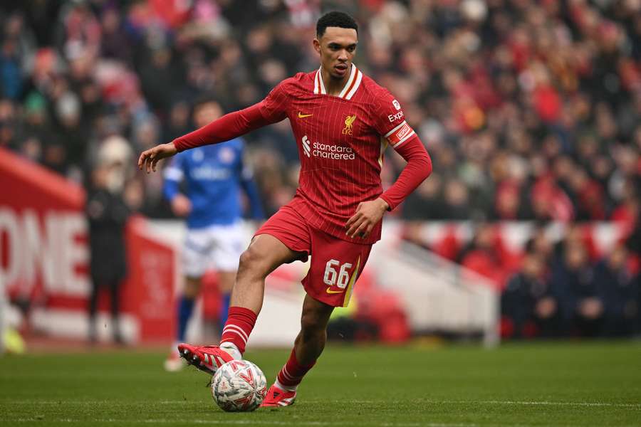 Trent Alexander-Arnold en FA Cup.
