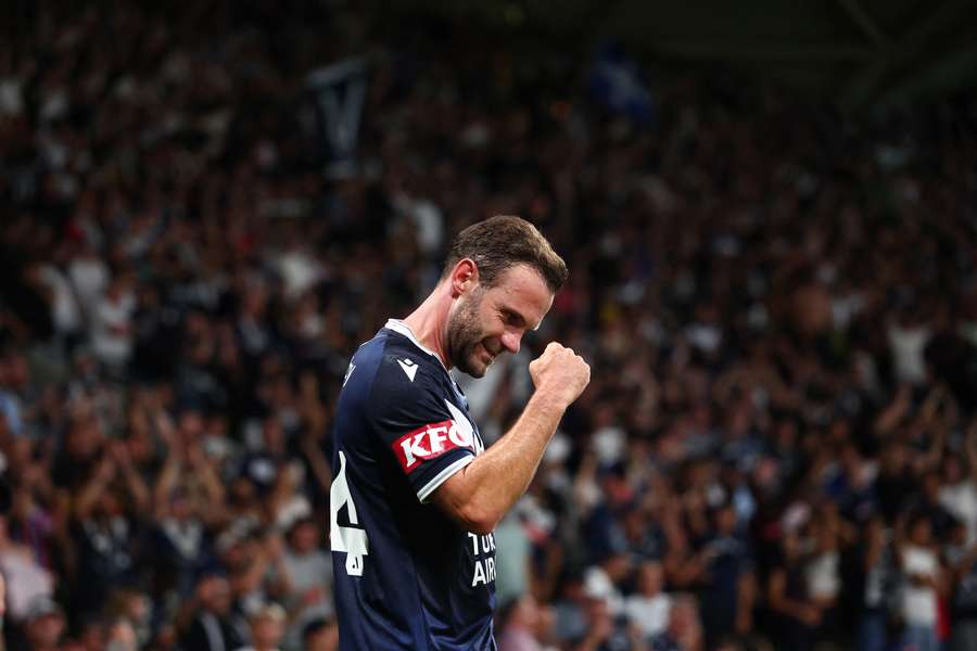 Melbourne Victory midfielder Juan Mata produced the highest average Flashscore rating of the season. 