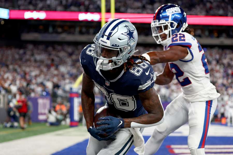 CeeDee Lamb fez uma recepção sensacional para ajudar o Dallas Cowboys a derrotar o New York Giants