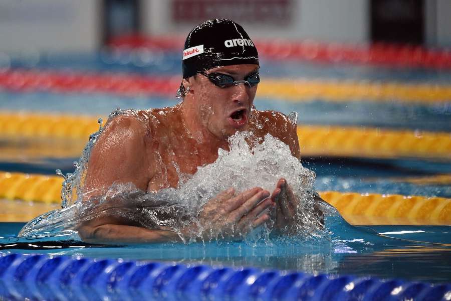 L'azzurro Martinenghi è argento nei 100 rana dei Mondiali di nuoto di Doha