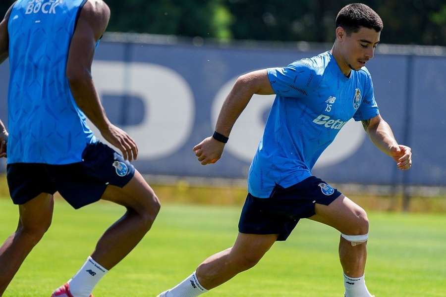 Vasco Sousa no trabalho da equipa