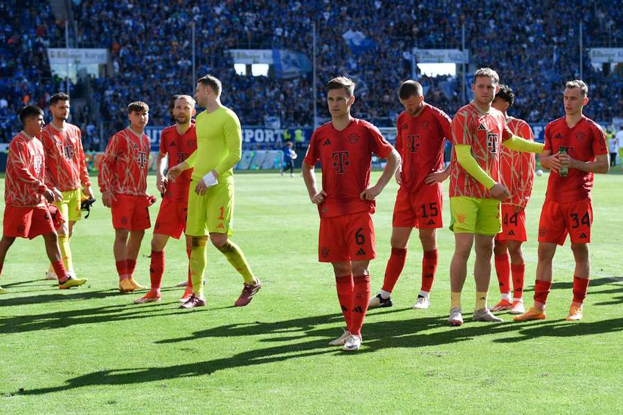 Nach dem Spiel stand vielen Bayern-Spielern Ratlosigkeit ins Gesicht geschrieben.