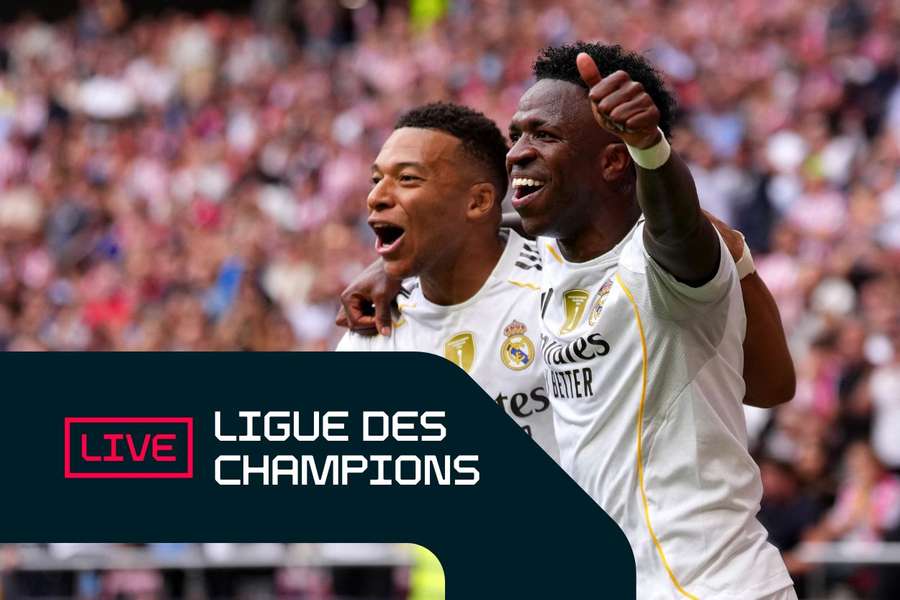 Mbappé et Vinicius sont tittulaires ce mardi soir.