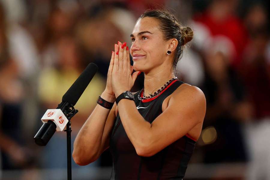 Aryna Sabalenka está nos quartos de final, pelo quarto ano consecutivo