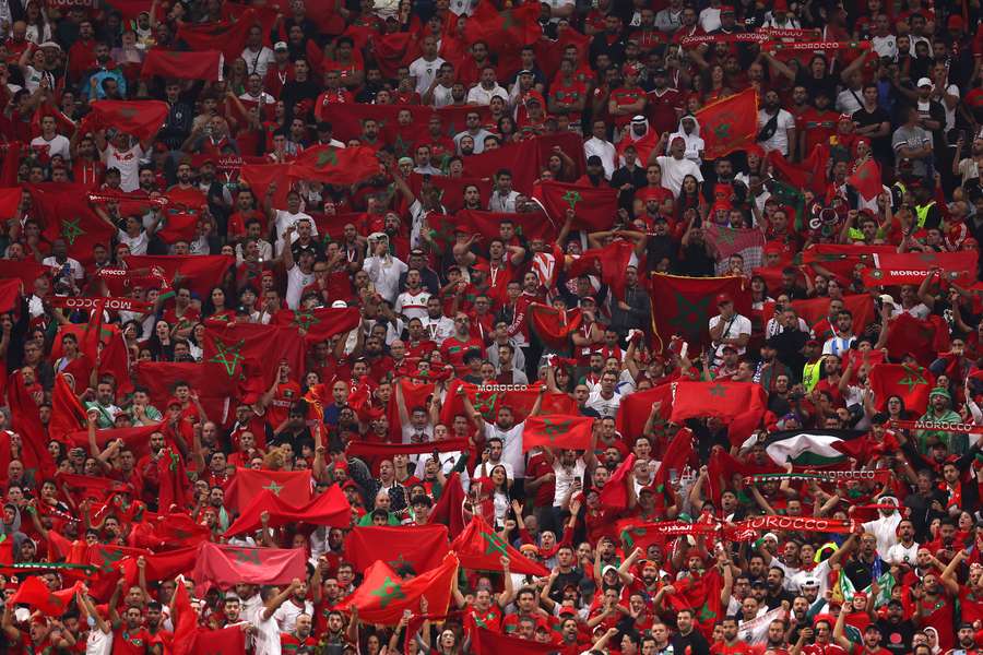 Torcedores Marroquinos na Copa de 2022