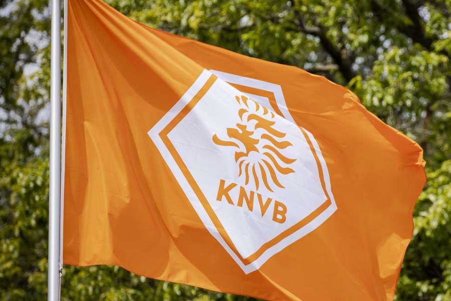 Vlag van de KNVB in Zeist