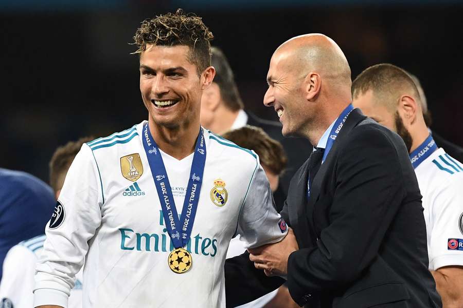 Zinedine Zidane i-a adus un omagiu lui Cristiano Ronaldo