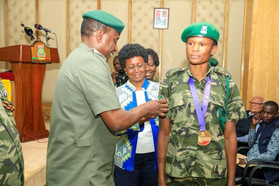 Lilian Odera has been promoted by the Kenya Prison Services following her exploits in Tokyo