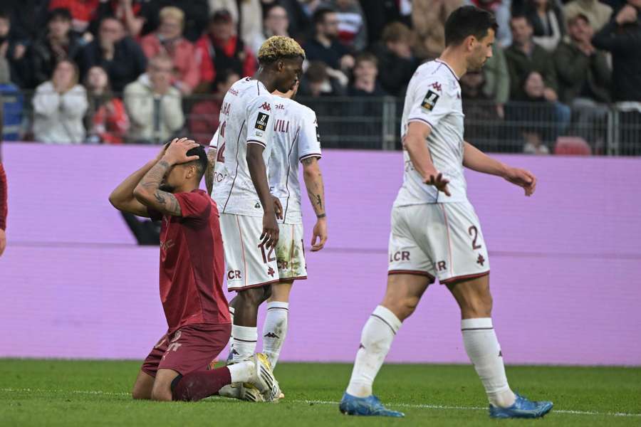 Ludovic Blas n'a pas trouvé la solution ce dimanche. Ludovic Blas n'a pas trouvé la solution ce dimanche.