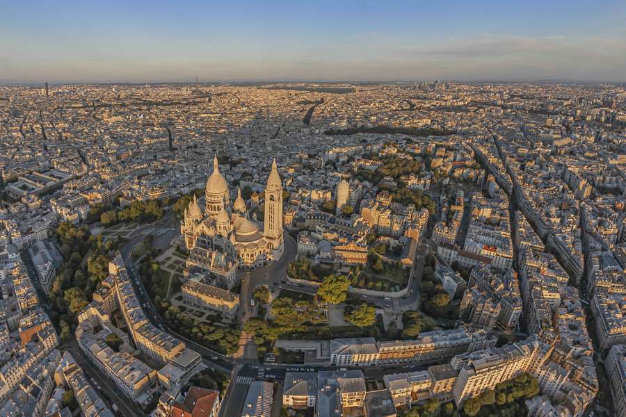 La butte Montmartre.