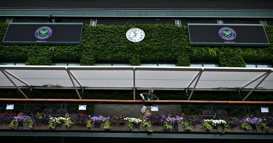 The finishing touches are being made ahead of the start of Wimbledon 2023