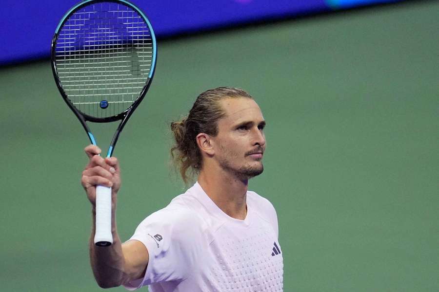 Zverev, en el US Open Zverev, en el US Open