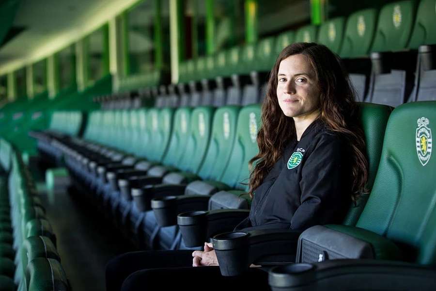 Mariana Cabral, treinadora do Sporting