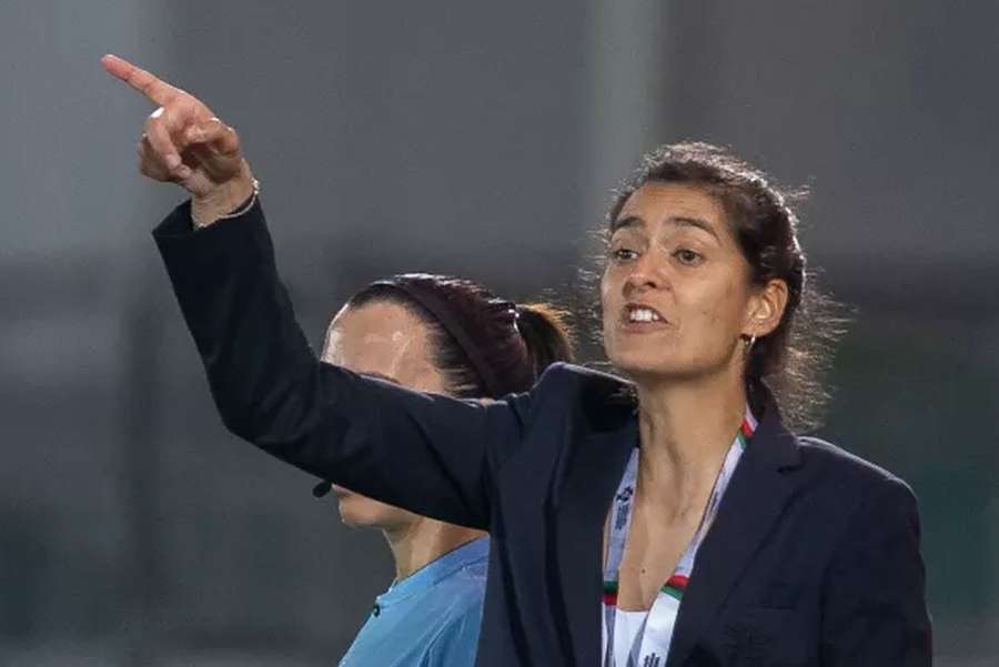 Filipa Patão, treinadora do Benfica Filipa Patão, treinadora do Benfica
