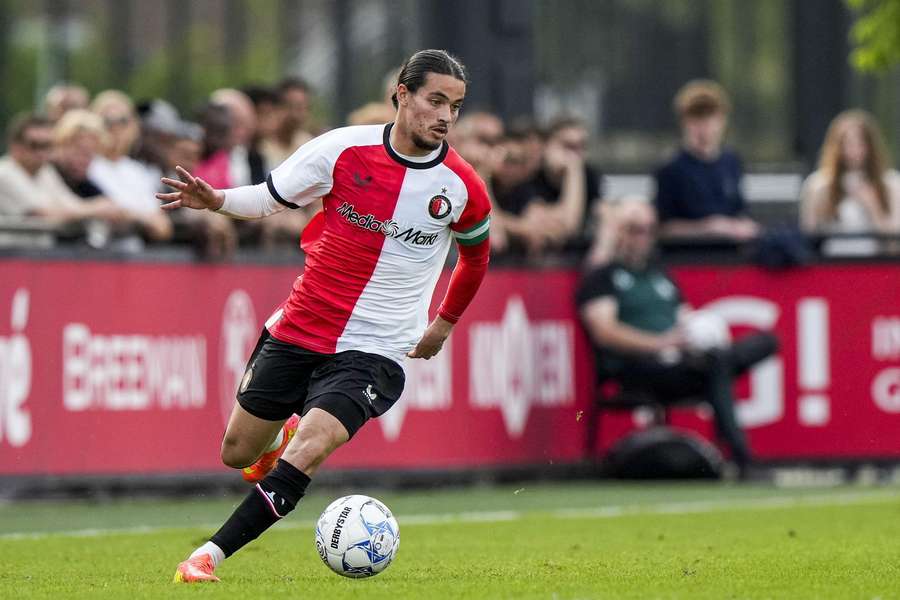 Anis Hadj Moussa, extremo do Feyenoord