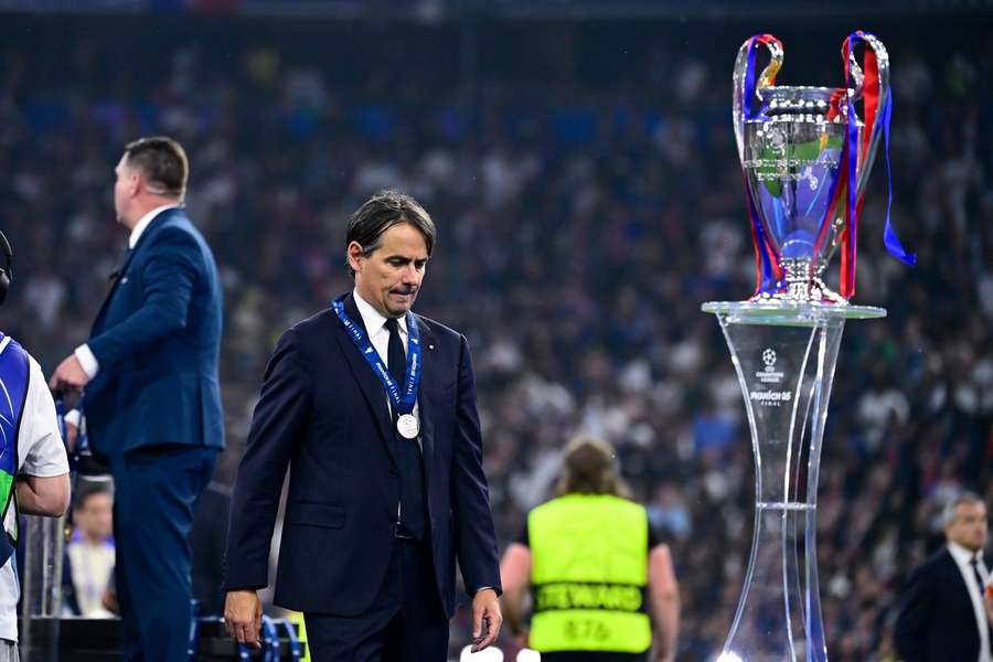 Trenér Interu Inzaghi odkládá debatu o budoucnosti.