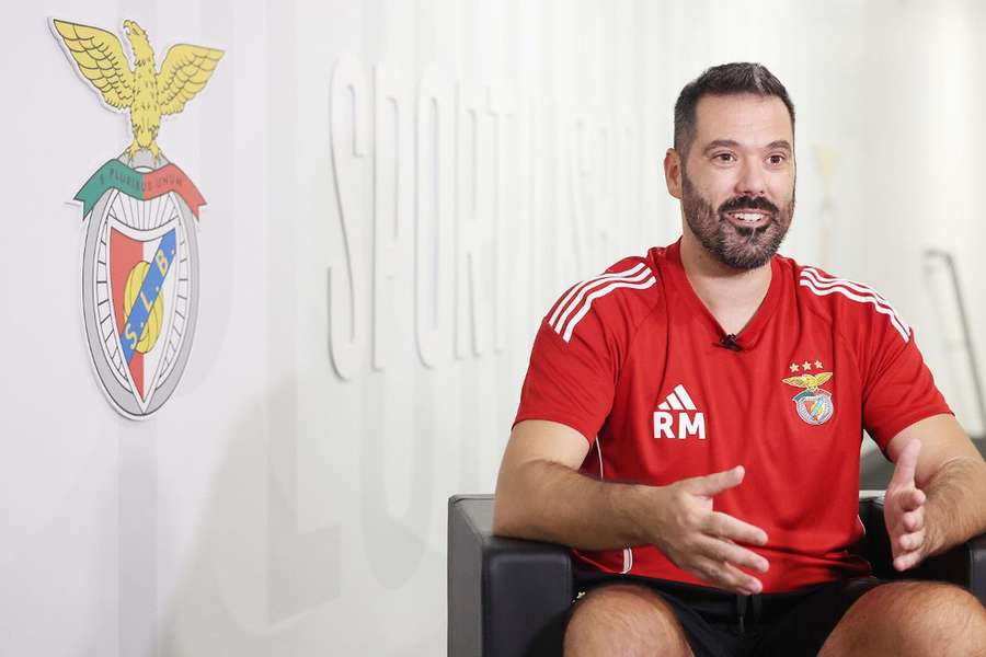 Rui Moreira ao serviço do Benfica