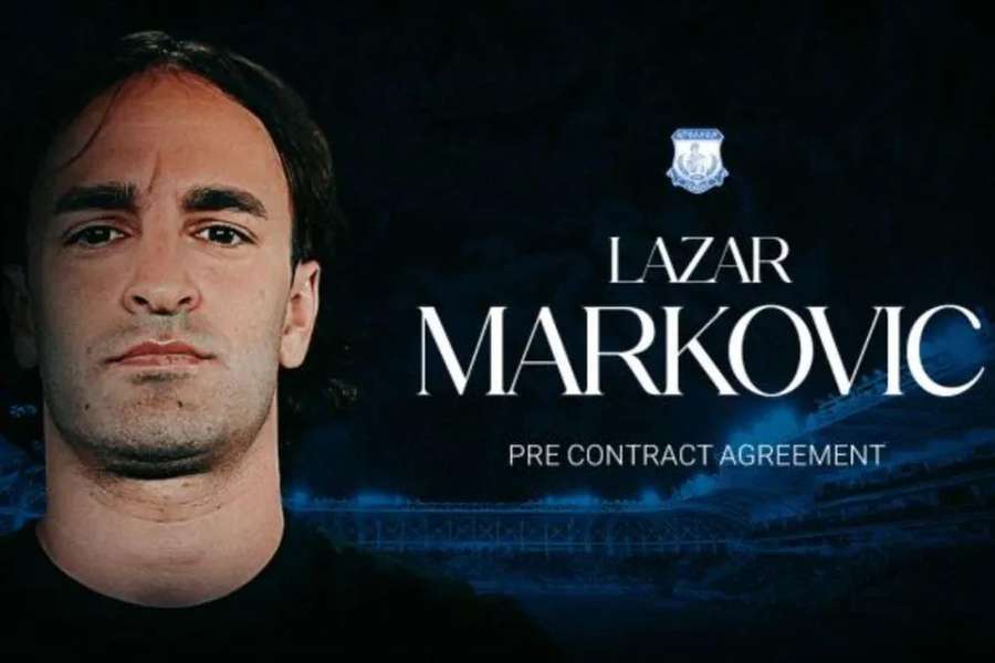 Lazar Markovic oficializado pelo Apollon Limassol