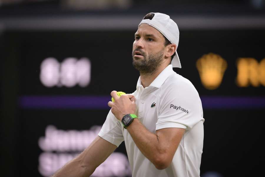 Dimitrov verletzte sich in Wimbledon