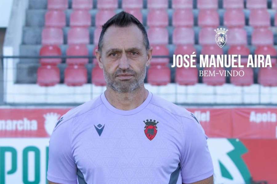 José Manuel Aira é o novo treinador do Penafiel