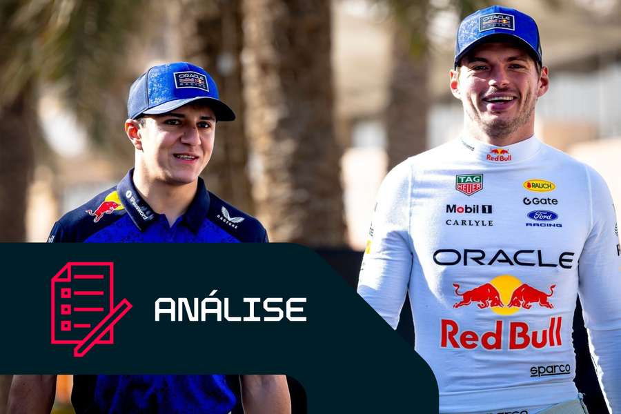 Hadjar é o novo colega de equipa de Max Verstappen
