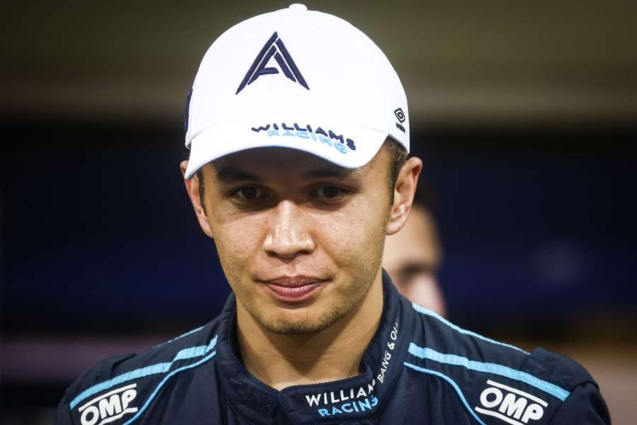 Williams driver Alex Albon