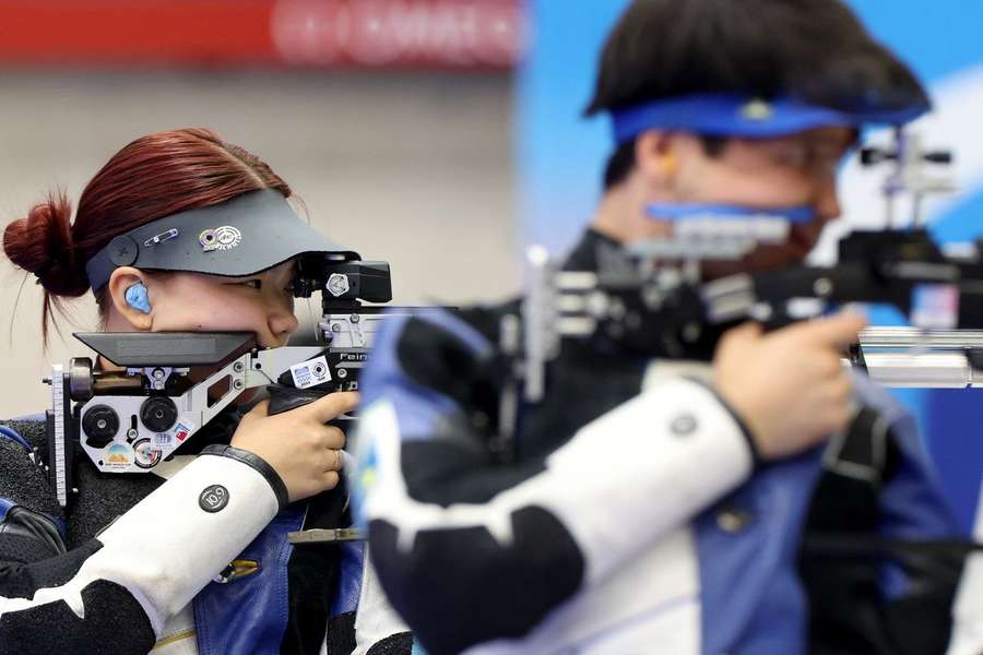 Kazajistán, bronce en tiro con carabina