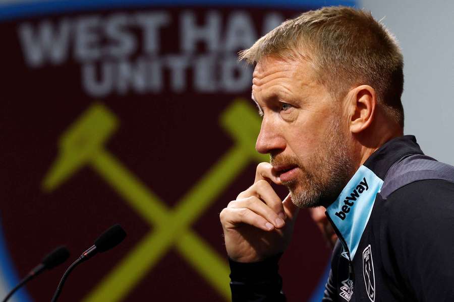 Potter during his first press conference