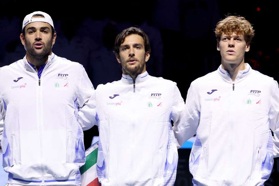 I tre moschettieri del tennis azzurro