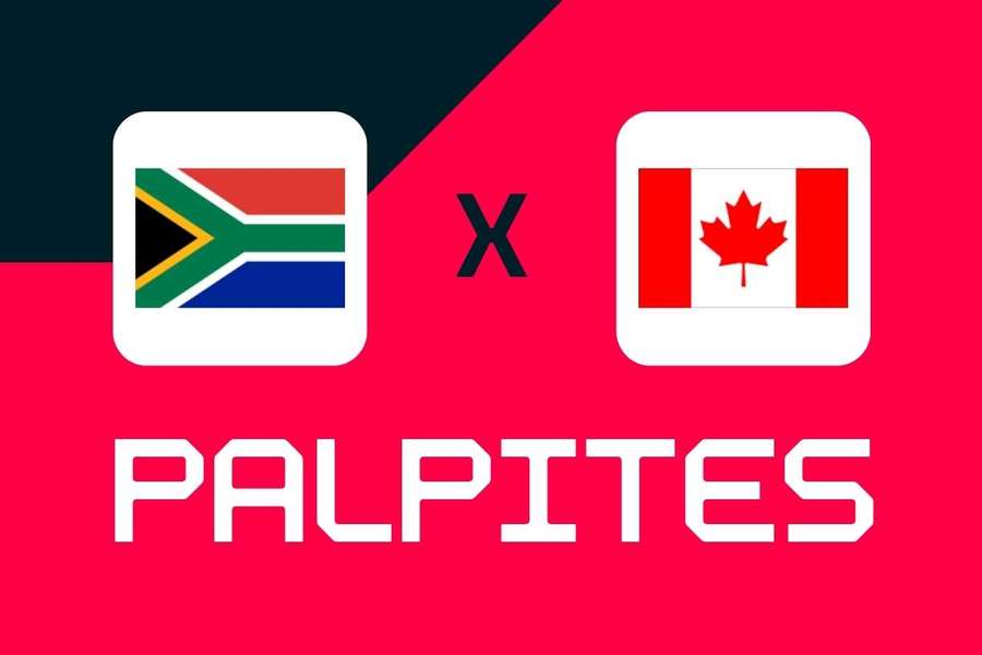 Canadá é o favorito nas casas de apostas contra a África do Sul