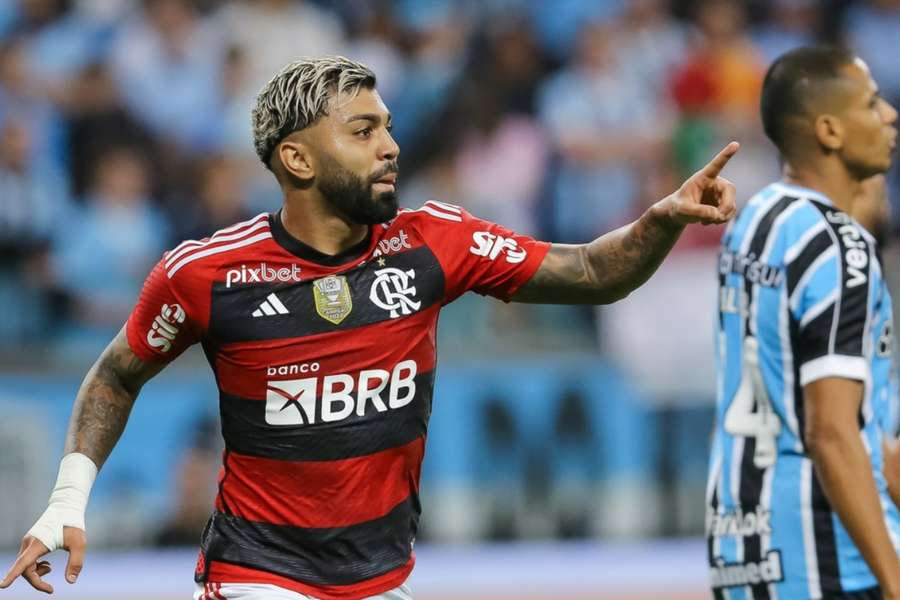 Gabigol abriu o marcador em Porto Alegre