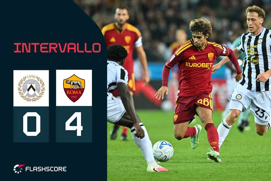 Serie A LIVE, Udinese-Roma