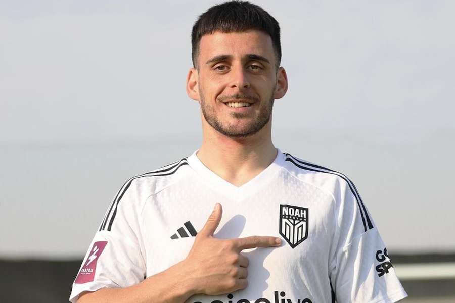 Bruno Almeida vai vestir o número 21 no Noah