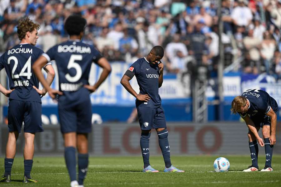 Bochum are heading back down to the second tier