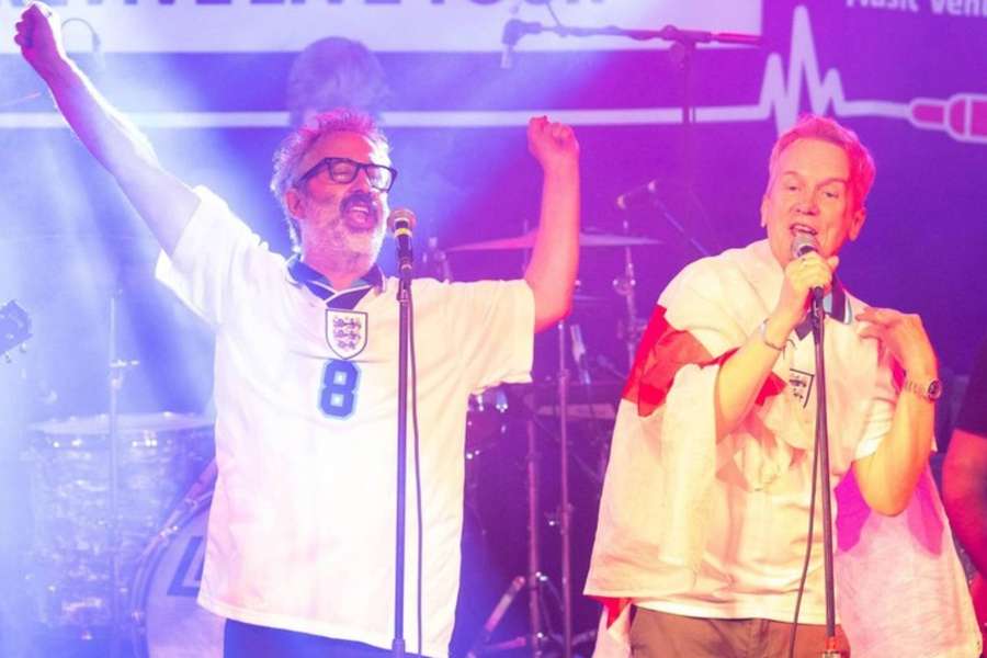 Baddiel and Skinner have released an updated World Cup song for 2022