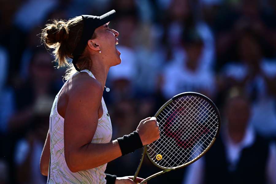 A brasileira está nas quartas de final de um Grand Slam pela 1ª vez