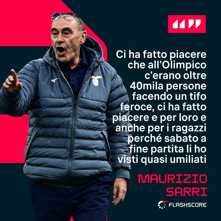 Le parole di Sarri