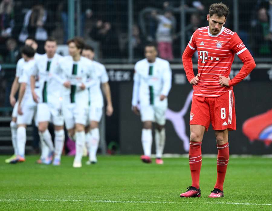 Bayern Munich's German midfielder Leon Goretzka