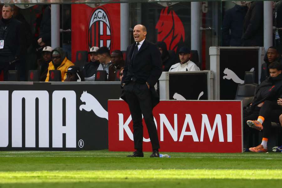 Massimiliano Allegri, treinador do AC Milan