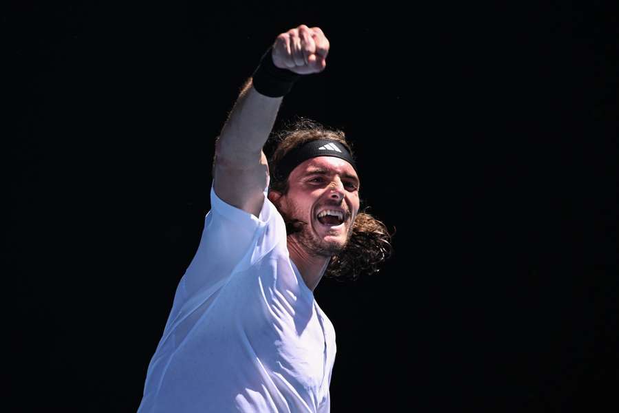 Tsitsipas is yet to drop a set during the Australian Open