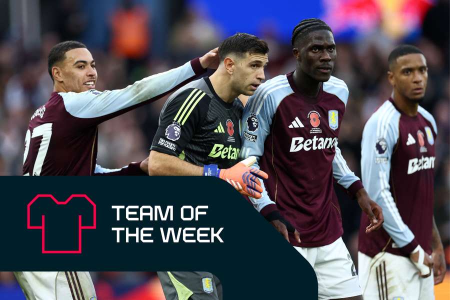 Aston Villa stars dominate our Team of the Week Aston Villa stars dominate our Team of the Week