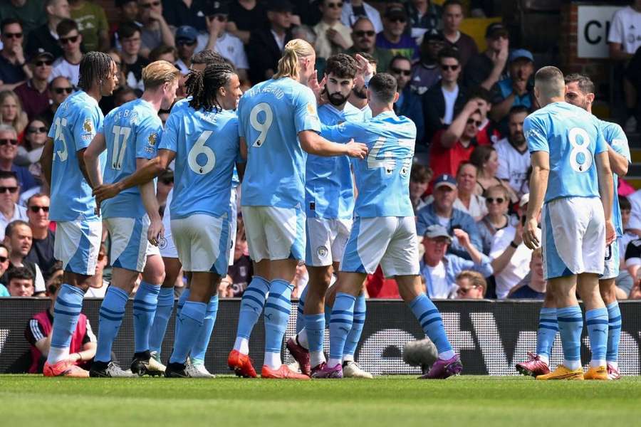 O Manchester City caminha para mais um título inglês